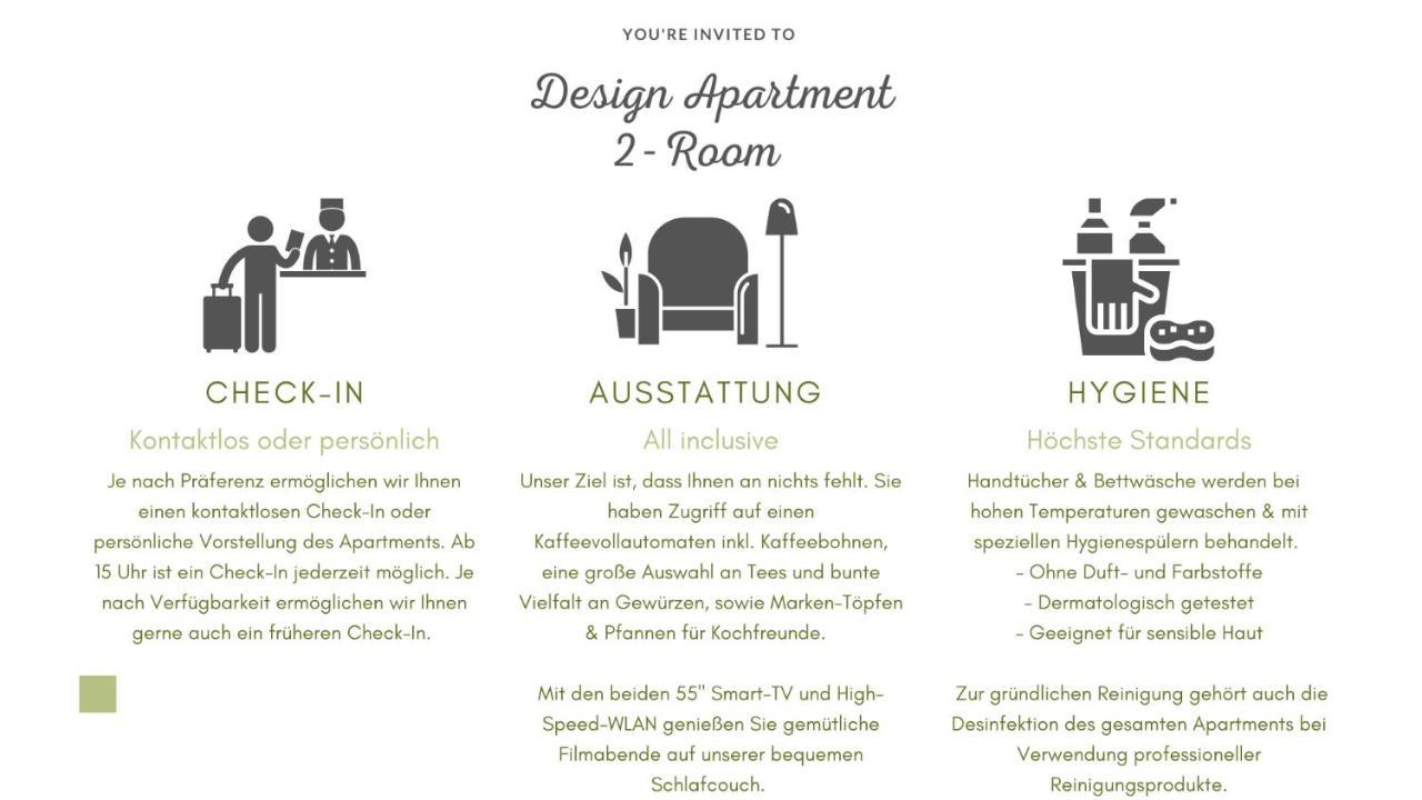 Design Apartment / 2 Room / Central / Contactless Check-In Hannover Exterior photo